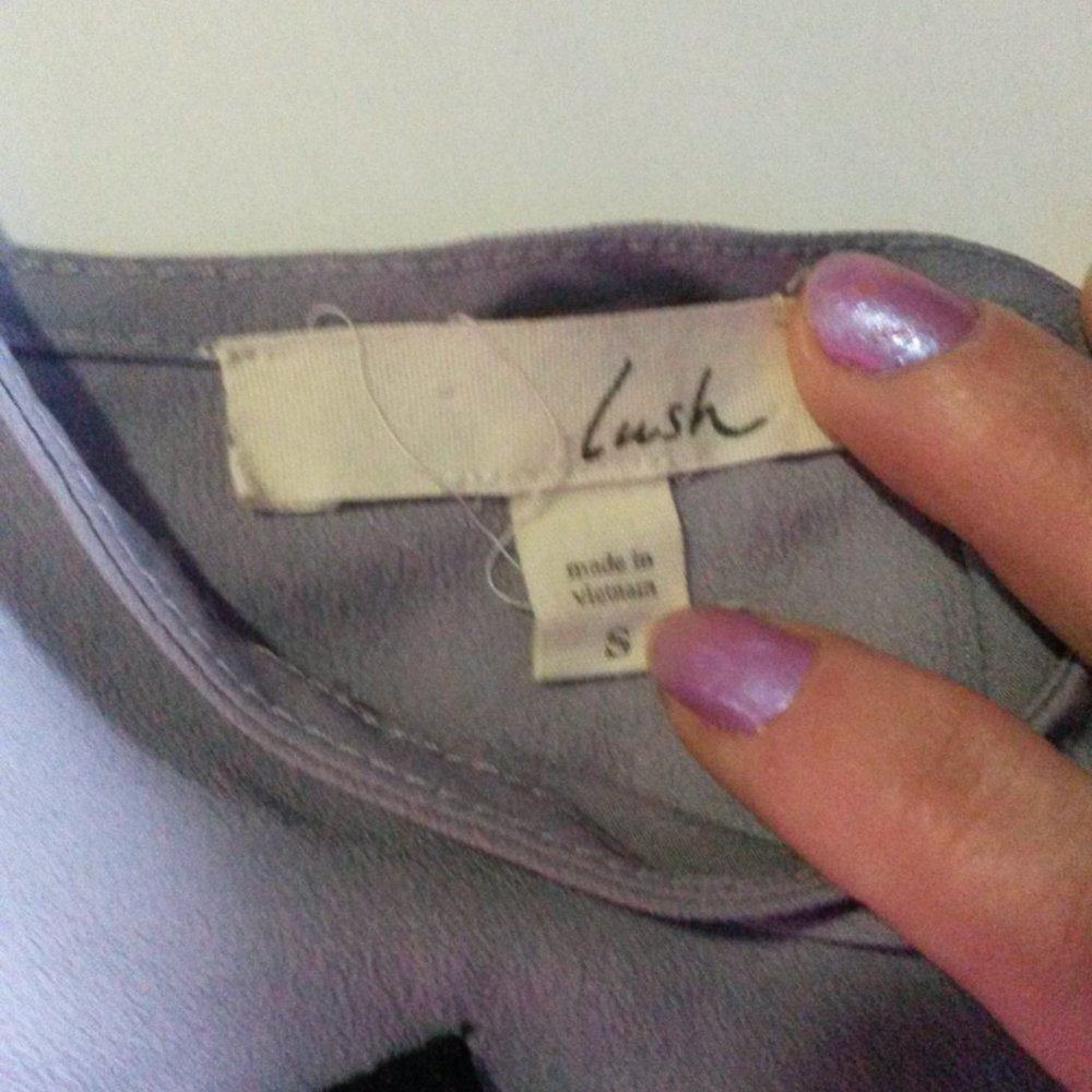 Lush Racerback Blouse - Picture 5 of 7